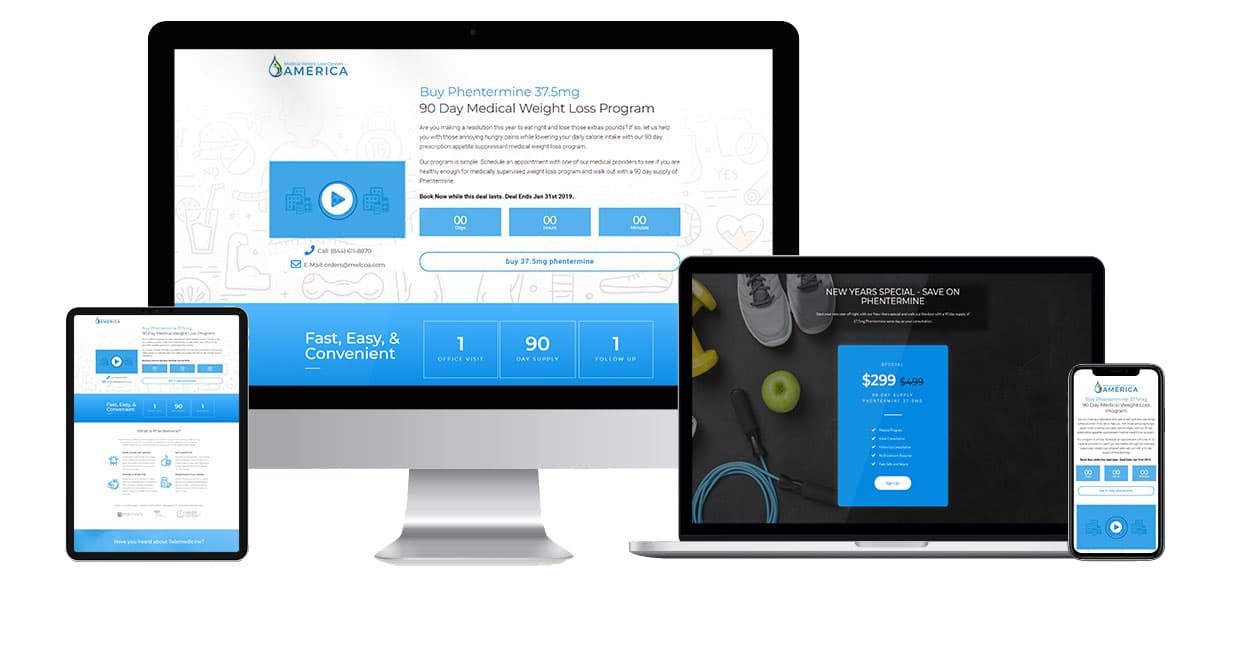 Got Phentermine website design